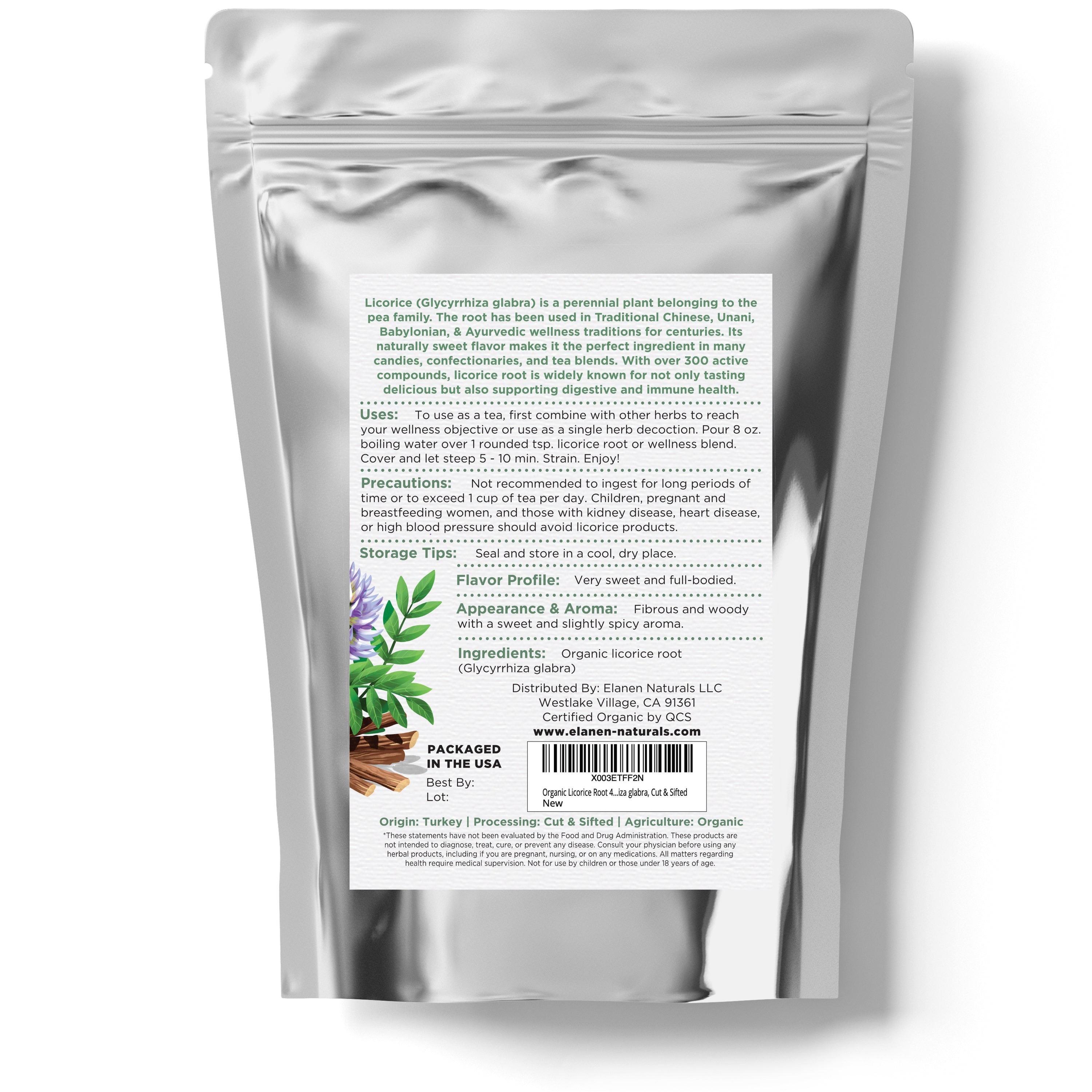 organic licorice root tea