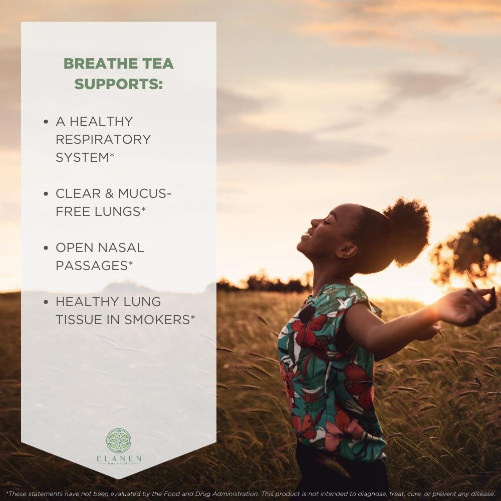 respiratory support tea