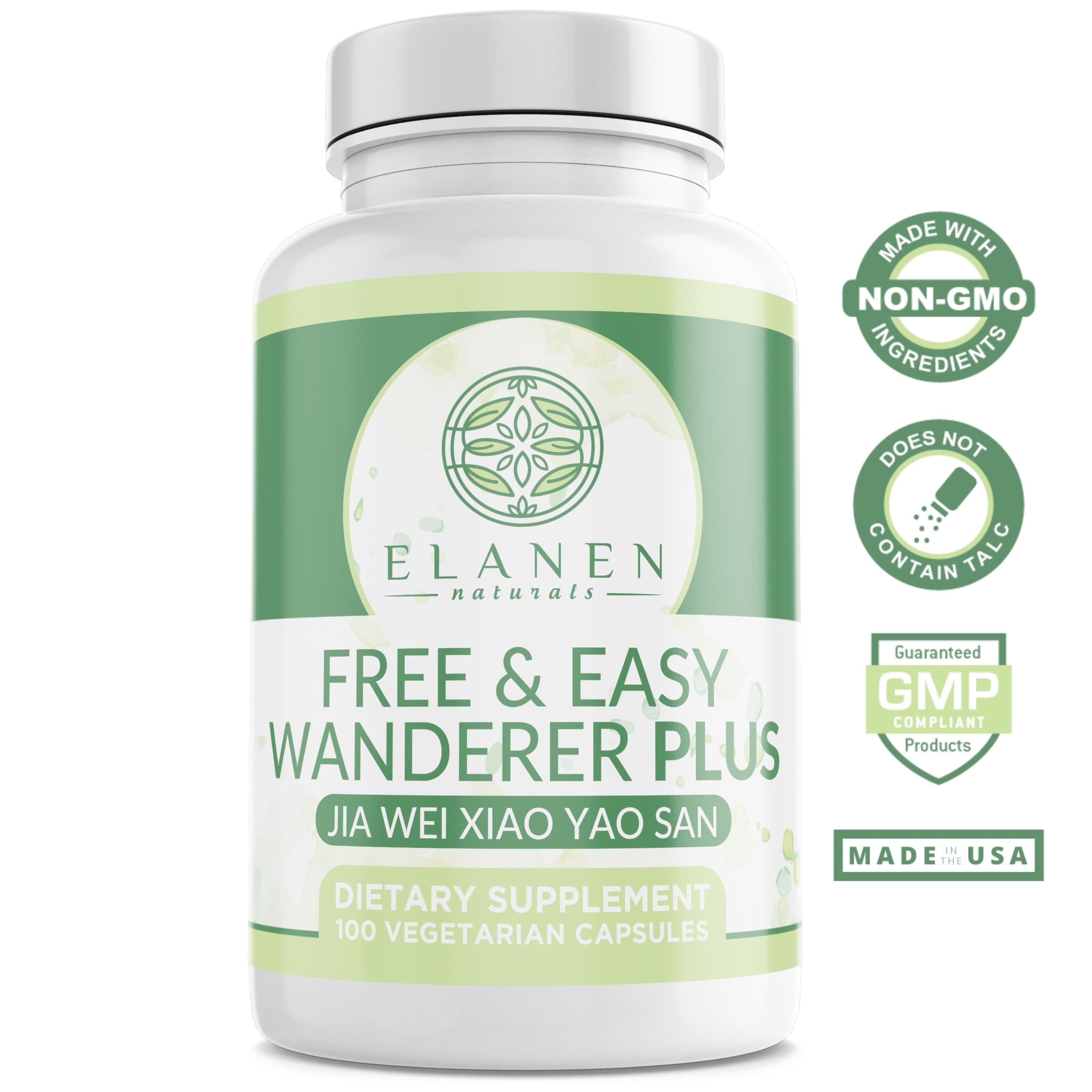 Jia Wei Xiao Yao San, Free & Easy Wanderer PLUS, 100 Veggie Capsules